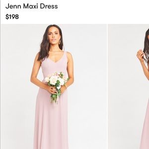 Show Me Your Mumu bridesmaid dress (hemmed)